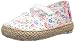 Ralph Lauren Layette Bowman Espadrille (Infant/Toddler), White Floral, 3 M US Infant