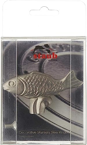 Staub 40509-348-9 Fish Knob, Stainless Steel - Image 3