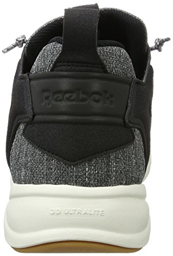 Reebok Furylite Refine, Baskets Homme, Noir (Black/Chalk-Gum), 44 EU