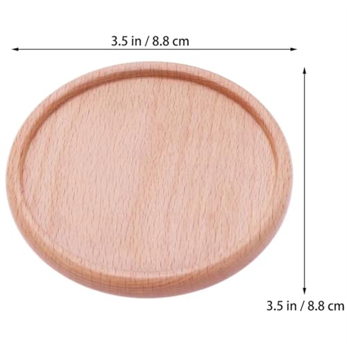 Dessous de verre en bois résistant à la chaleur pour protéger vos tables