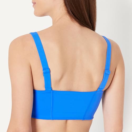 Image of Amazon Essentials Women's Active FormFlex Buttery Soft Light Support Bandeau Sports Bra with Adjustable Straps