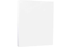 JAM PAPER Vellum Bristol Board Paper - Letter Coverstock