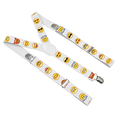 Ferocity Enfants Bretelles entierement réglable Y forme pour les enfants 2-8 motif Emoji [023]
