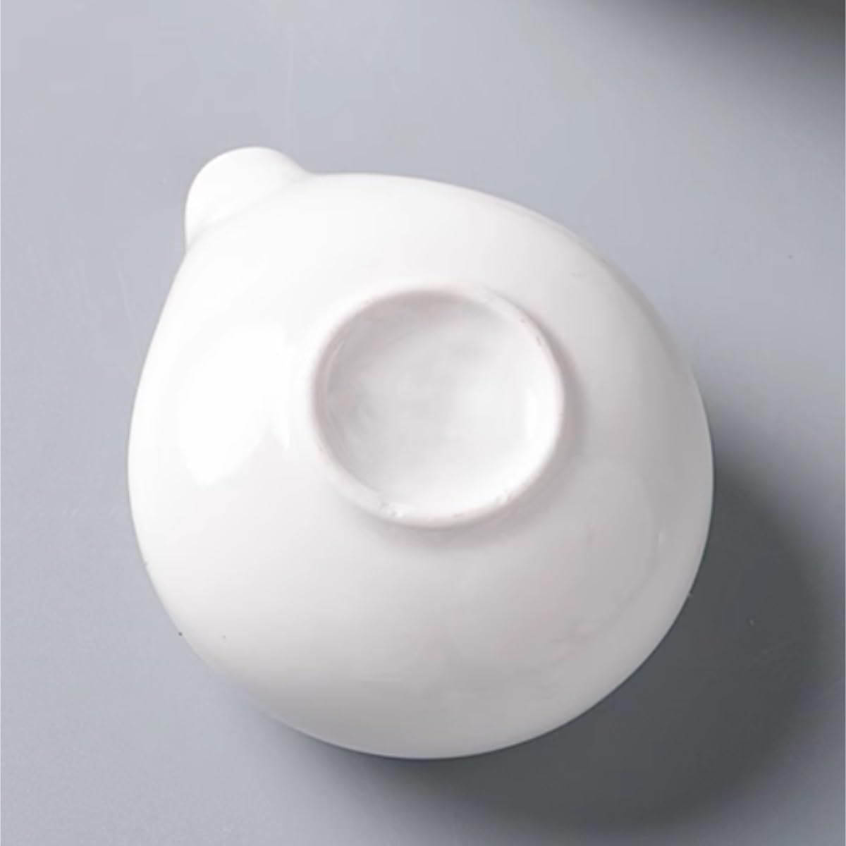 Salsiera per condimenti per insalata, lattine, lattine, bistecche, salse, tazza occidentale, tazza a punta, per cucina e ristorante (6 x 10 cm)