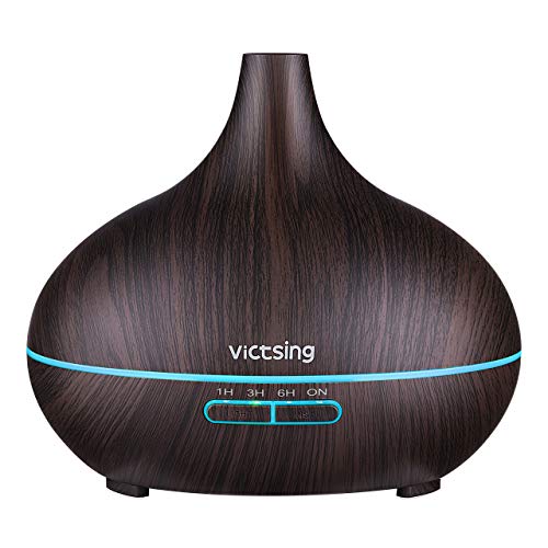 VicTsing Essential Oil Diffuser, 300ml Oil Diffuser with 4 Timer, Aromatherapy Diffuser