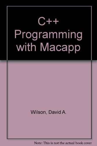 C++ Programming With Macapp