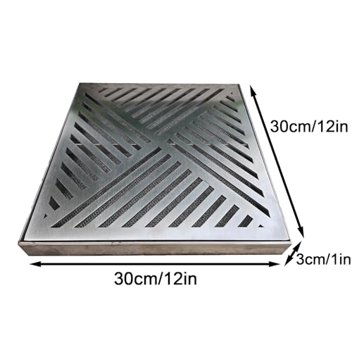 Couvercle de drain extérieur antirouille avec maille de filtration - 3