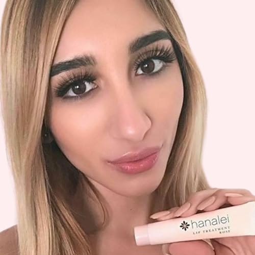 Hanalei LT-R Cruelty-Free & Paraben-Free Lip Treatment Balm To Soothe Dry Lips – Made With Kukui Oil, Shea Butter, Grapeseed Oil – Restores Dry Lips - Made In Usa – Rose Tint thumb #2