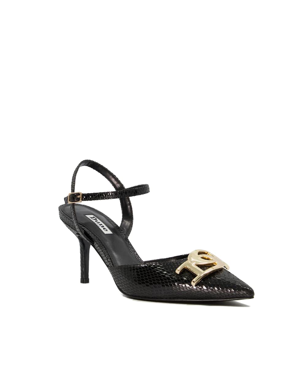 Dune Women's Craft Flared Heel Sandals