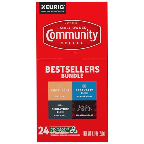 Image of Community Coffee Bestsellers Bundle Variety Pack, 24 ct K-Cup Pods (Pack of 1)