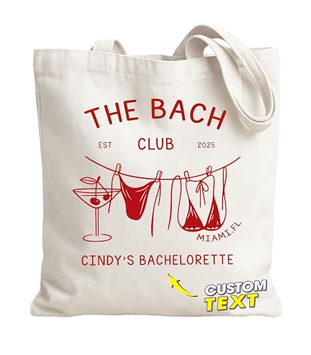 Bolsa Tote personalizada para mujer en lona miniatura 1
