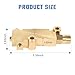RUIANOMG 172-1353 PV2 Brass Proportioning Valve Disc/Drum Disc Front Drum Rear Brake Kit, Replacement For Chevy Buick Trucks