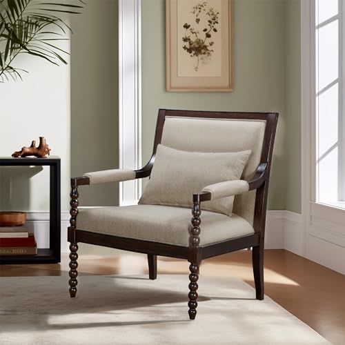 Sillón Coastal Marrón con Almohadón Lumbar miniatura 1