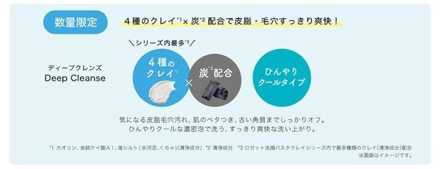 Amazon | （2本まとめ買い） 洗顔パスタ ディープクレンズ