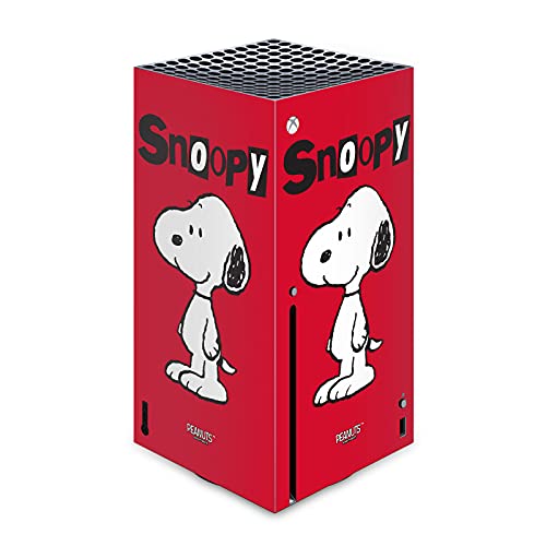 Autocollant Peau Xbox Series X Vinyle Peanuts Snoopy Sticker