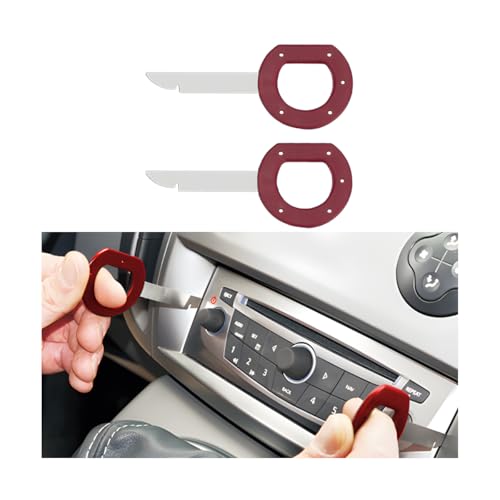 LKAHG 2PCS Car Radio Removal Tool, Easy Grip Handle Stiff