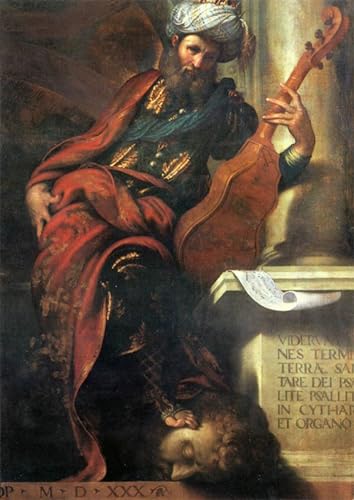 Tableaux Graffiti Art le prophète David Camillo Boccaccino pour mur vide 60x90