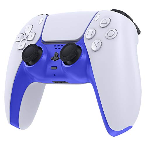 YUANHOT Dekorative Schale für PS5 DualSense Wireless Controller, harte Dekoration Hülle Zubehör für Playstation 5 Controller, Blau Cover