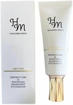 美白リキッドファンデーション3本、クリーム2本 Amazon | ハダメキミライ リンクルケア 美白リキッド