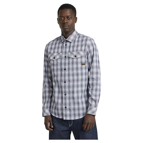 G-STAR Men's Marine Slim Fit Long Sleeve Shirt