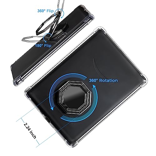 Image of CoBak Clear Case & Hand Strap for Ebook 11th Gen 2021-Lightweight Scratch-Proof Silicone Back Cover