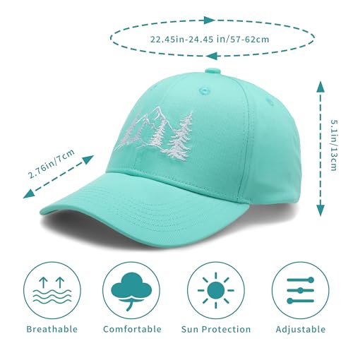 Gorra de béisbol bordada para mujer miniatura 2