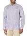 Cubavera Men's Long-Sleeve 100% Linen Guayabera