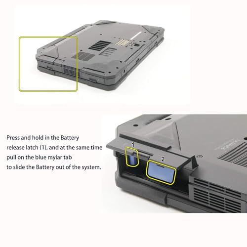 Image of CJ2K1 (11.1V 65Wh /5700mAh) Compatible Laptop Battery with Dell Latitude 14 Rugged 5404 7404 E5404 E7404 Series 0DKNKD X8VWF 4XKN5 5XT3V 05XT3V VCWGN 0VCHGN 09FN4 XN4KN XRJDF YGV51 453-BBBE