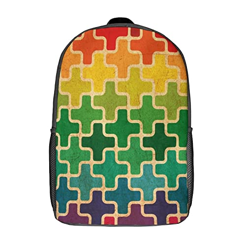 Cartable unisexe Colors Teen pour ados et enfants sac à dos 17 pouces