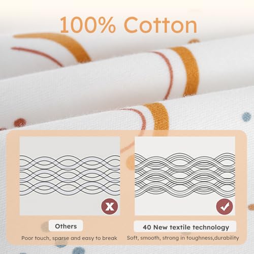 Image of Yoofoss Baby Sleep Sack 6-12 Months Wearable Blanket for Babies 100% Organic Cotton 2-Way Zipper TOG 0.5 Toddler Sleeping Sack 3 Pack, Comfy Lightweight Sleep Sacks