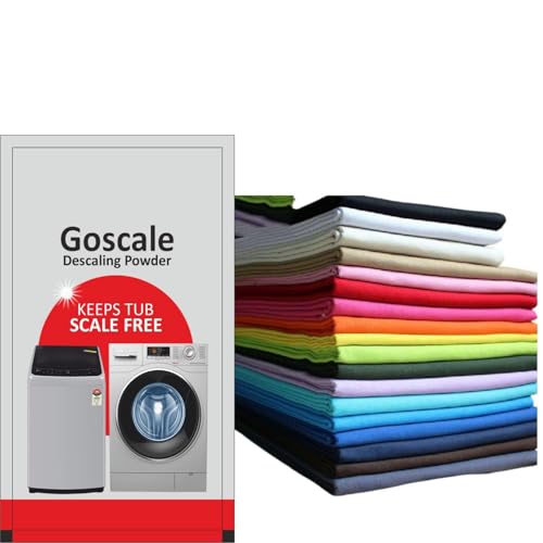 Image of L G Washing Machine Cleaner Descale Powder Descaling Appliance Quick Drum Descale Deep Cleaning for Semi and Fully Automatic Front and Top Load Tub Clean Pouches 100g (Packet Of 5)