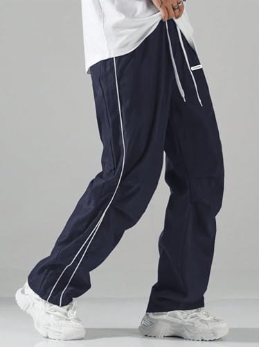 Image of LOTHRIC Straight Fit Track Pant for Men | Lower for Men | Gym Trackpants