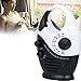 Waterproof Shower Radio Mini AM/FM Shower Radio Resistent Hanging Music Built-In Speaker For Bathroom Outdoor Use(Blue)