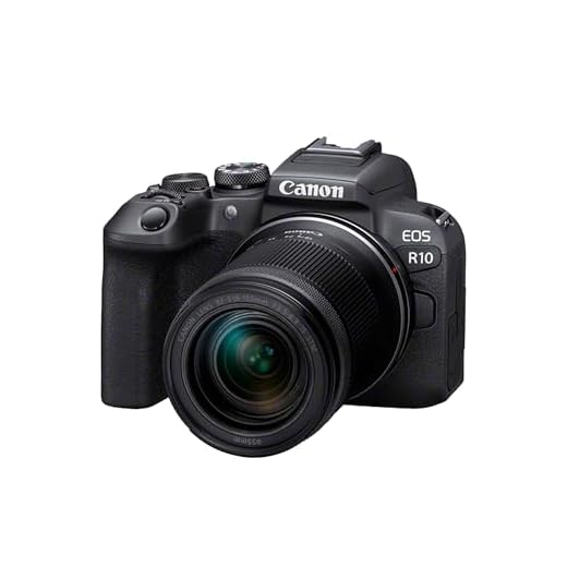 Canon EOS R10 Spiegellose Kamera mit Objektiv