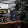Micro ATX Case PC Case: MATX Case Mini PC ITX Desktop Computer Case Support Micro ATX MATX DTX ITX Mini PC with USB3.0, Support 3.5'' HDD (Black)