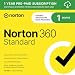 Norton 360 Standard – Antivirus software for 1 Device with Auto Renewal – Includes VPN, PC Cloud Backup & Dark Web Monitoring powered by LifeLock - 2020 Ready [Download]