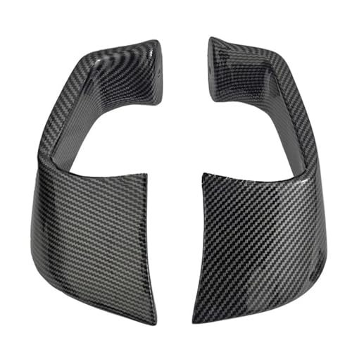 Kit carénage becquet d'aile fixe moto pour Yamaha R1 R6 look carbone sorties week-end