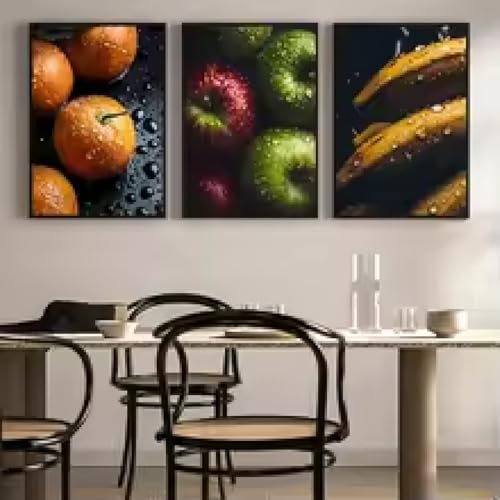 Impression sur toile de fruits 80x110 cm avec cadre haut de gamme