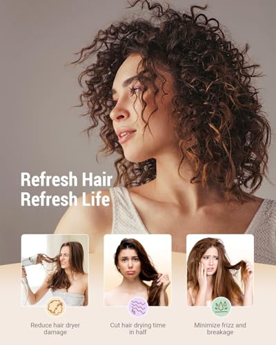 YFONG Toalha de cabelo de microfibra extragrande para mulheres, toalha de secagem de cabelo macio co