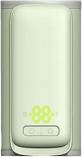Botella de calefacción de carga USB, calentador de leche de agua caliente, bolsa de aislamiento para bebé, portátil, para viajes, 18 W, 6000 mAh