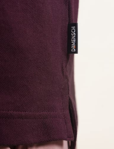DAMENSCH Men’s Regular Fit Half Sleeve Polo T-Shirt | 3 Button Polos for Men