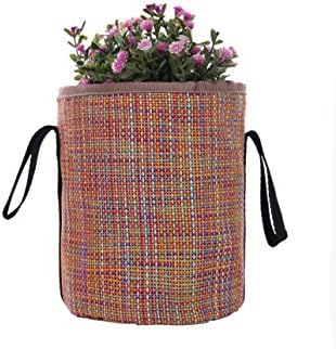 HaaZooKuul Gardon Plant Pots Ageing Resistance 9inch Small Flower Plant Lightweight Breathable
