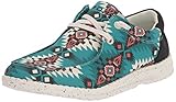Roper Women's Hang Loose Loafer, Blue, 11