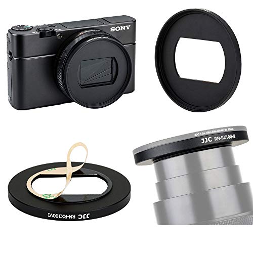 Jjc Dedicated Metal Filter Adapter Lens Adapter For Sony Zv-1 Ii Rx100 Vii Vi Rx100M7 Rx100M6 For Canon G5X Mark Ii Installing 52Mm Uv Cpl Nd Filter,Includes 52Mm Snap-On Lens Cap & Cap Keeper String #TOP1