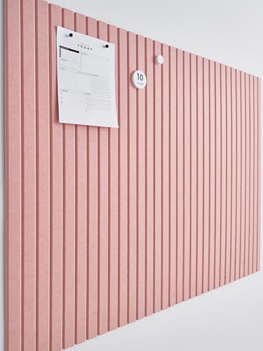 VIVELDA Large Bulletin Board 48"x36"- Office Wall Organizer to Replace