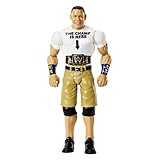 Juguete coleccionable WWE Figura John Cena, muñeco articulado de juguete (Mattel HDD20)