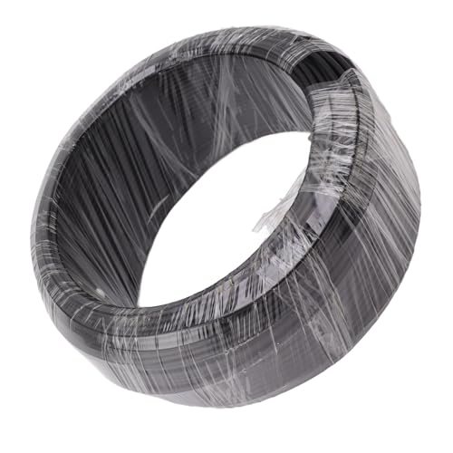 Gavigain Fil de Fer en Aluminium pour bonsaïs, Fil de Fer Noir pour bonsaïs, pour Horticulture de Jardin (1.0mm)