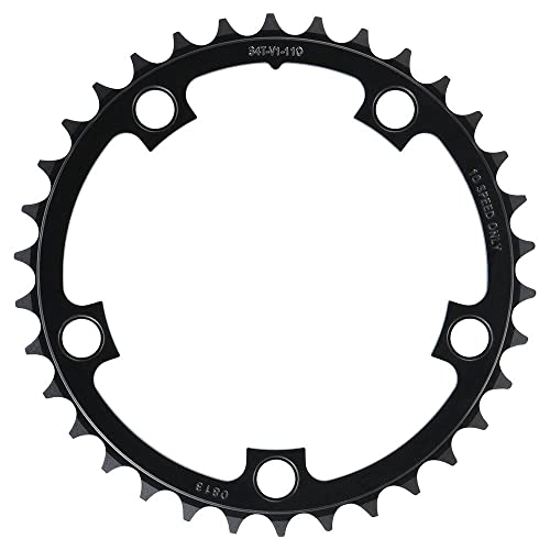SRAM Plato 34 DIENTES Negro 3MM Offset 50-34
