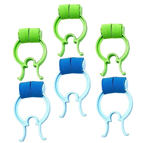 minkissy Epistaxis Care Clips 6pcs Nose Pincher for Breathing Training Nose Stop Clip Set for Home Use