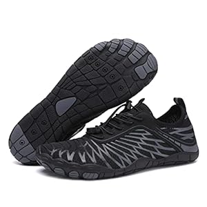 Mens Vrouw Water Schoenen, Quick Dry Barefoot Voor Strand Zwemmen Rivier Zwembad Meer Wandelen Kajakken Surfen Schoenen,zwart,37